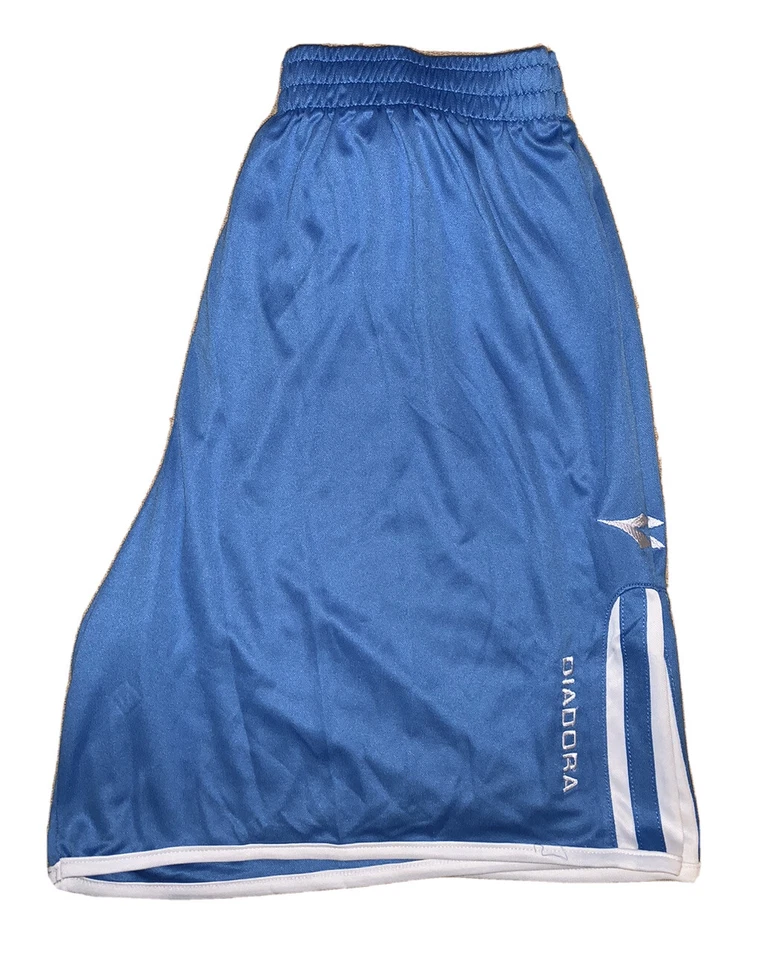 Женские футбольные шорты Diadora Valido светло-голубые размер молодежный большой - Изображение 3 из 3