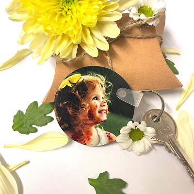 Personalisierter Foto-Schlüsselring Geburtstagsgeschenke für sie 18. 21. 30. 50. 60.