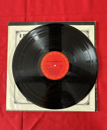 1970s Vinyl Lot (3) Frampton Comes Alive,Alice Cooper Live, Mott The Hoople Live - Picture 12 of 13
