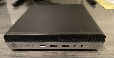 HP EliteDesk 800 G3 Mini Desktop PC 256GB SSD, 16GB RAM w/24