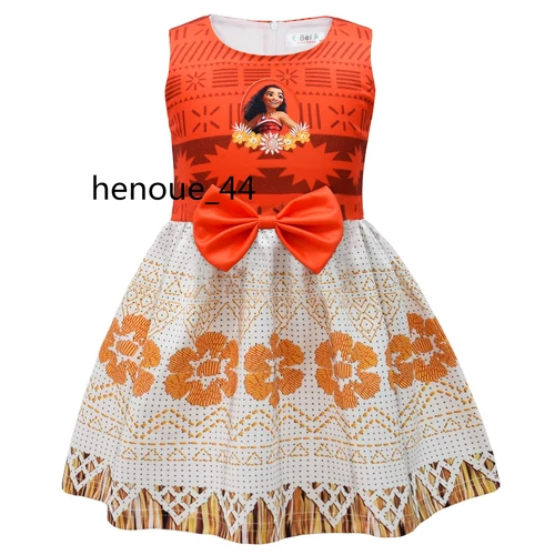 minnie stitch Cartoon Bowknot Dress Skirt Princess Party Birthday Fancy girl - Picture 15 of 69