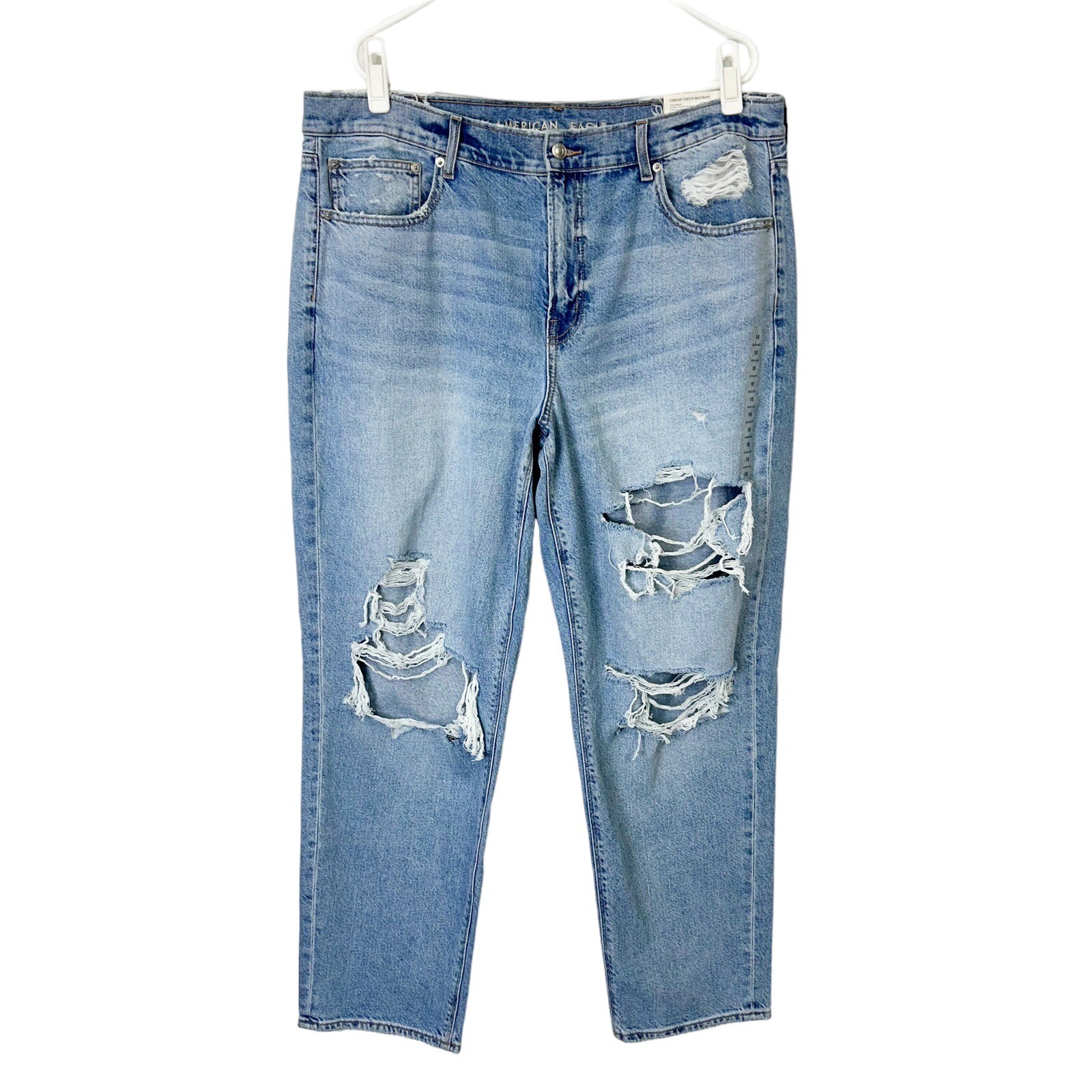 NEW American Eagle 90s Straight Jeans Womens Size 18 High Rise