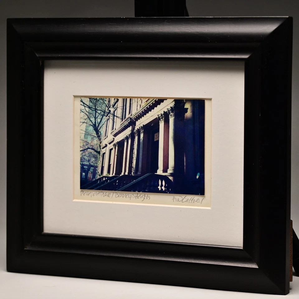 Fotografía original de colección firmada por Pierrepont Place Brooklyn Heights NY de Garner Foto 4 de 4