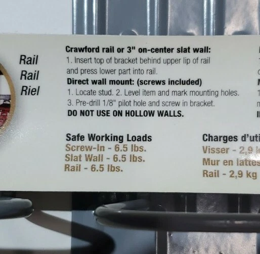 Portaherramientas Crawford Prod Safety (12 piezas), acero galvanizado ST18613  Foto 3 de 3