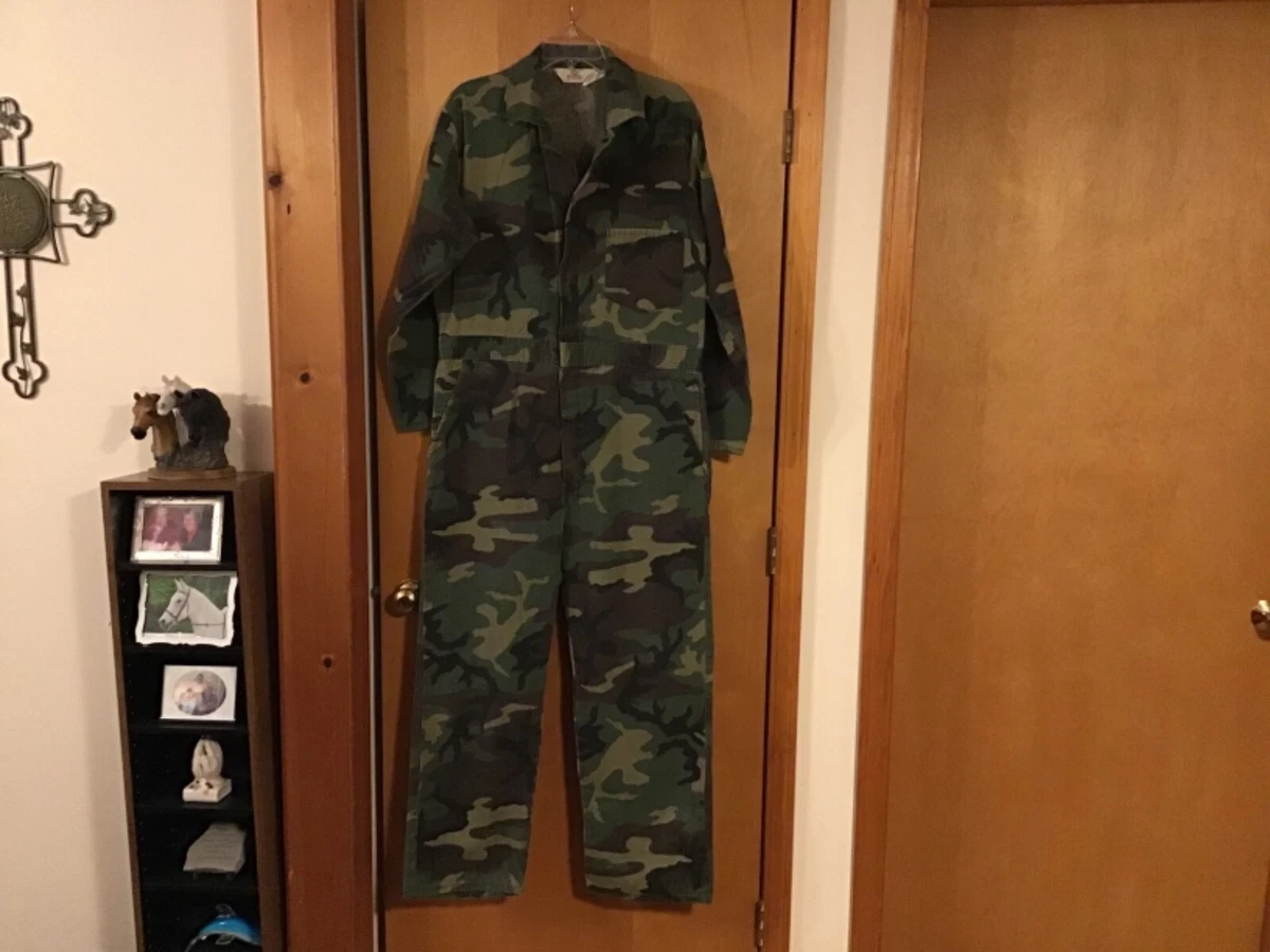 unlined camo coveralls