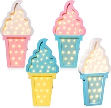 Ice Cream Party Decoration Ice Cream Night LED Scent Lights