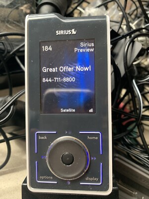 EUC SIRIUS STILETTO SL10 REPLACEMENT RECEIVER ONLY Call SL 10