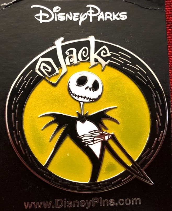Disney pin 130605 Jack Skellington 2018 Nightmare Before Christmas Halloween *2
