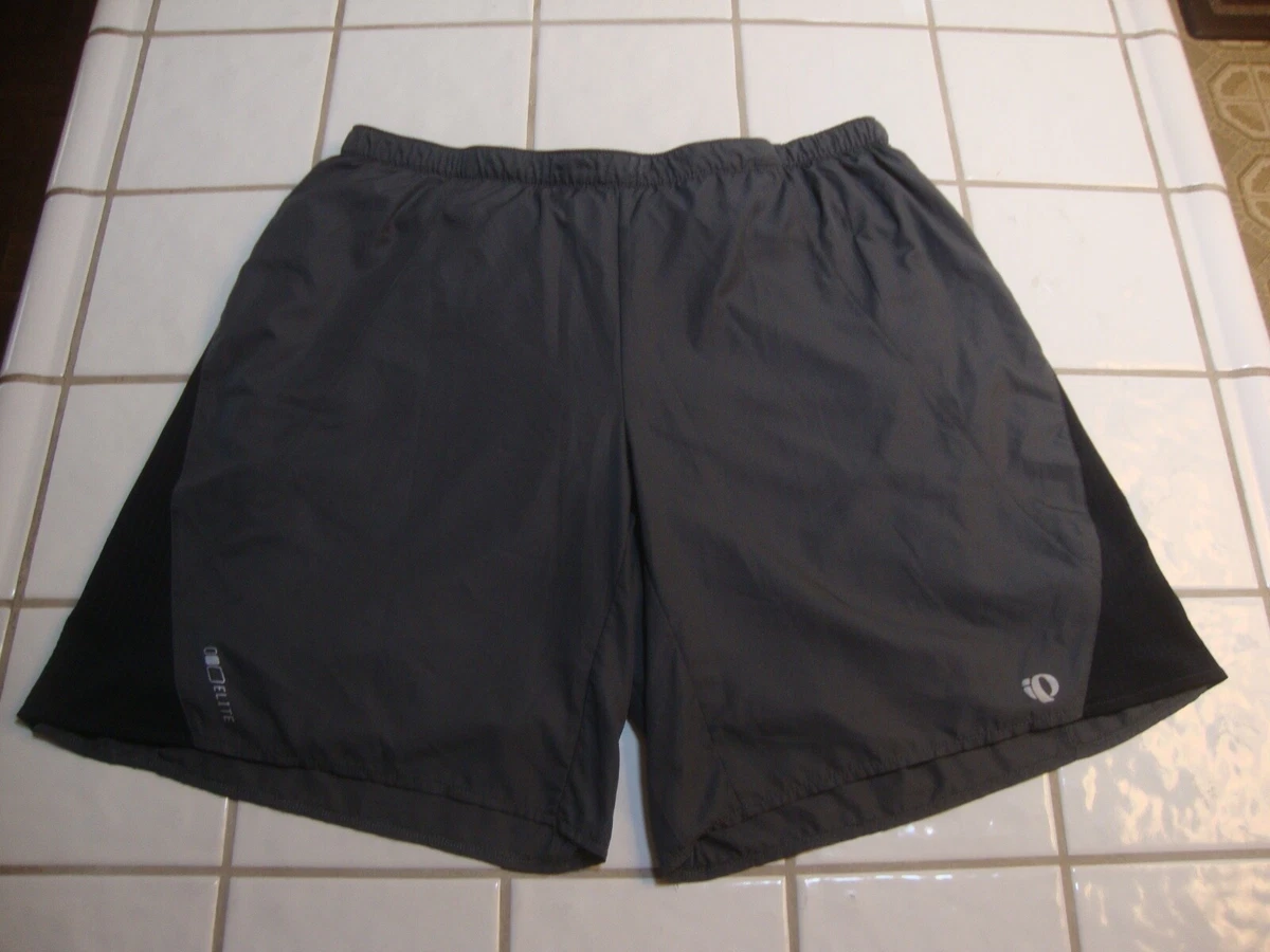Pearl Izumi ELITE Series Running Shorts Gray Boxer Lined Bike