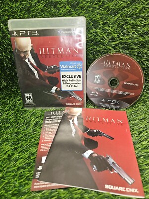 Hitman Absolution (Sony PlayStation 3, PS3, 2012) CIB Complete w/Manual Tested