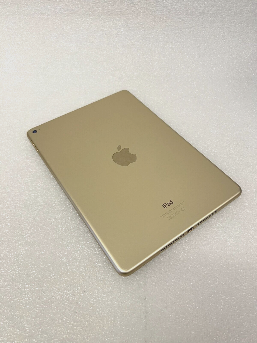 Apple iPad Air 2 WiFi 9.7 GOLD Retina TouchID iOS A1566 A-Grade