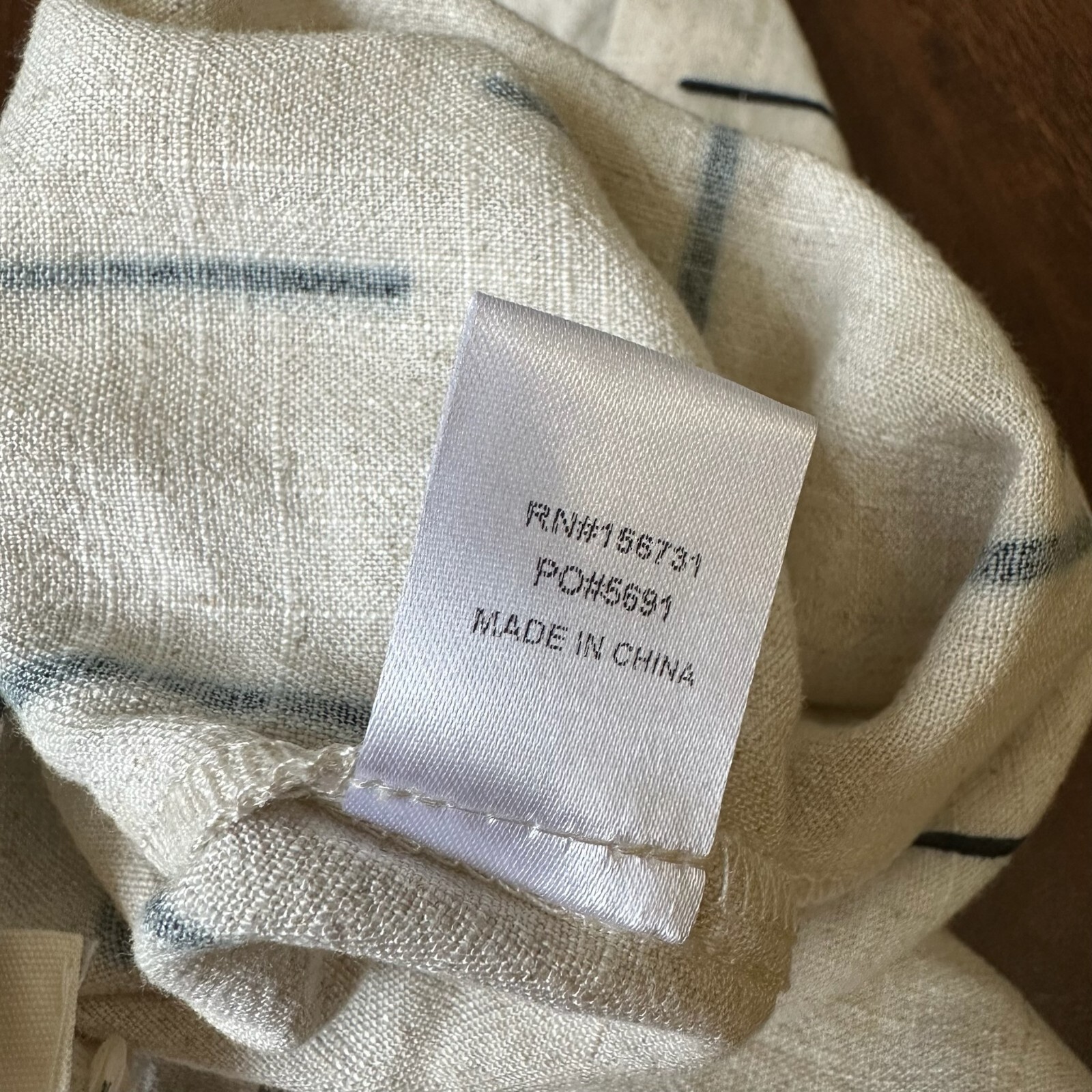 GRADE & GATHER Printed Rain Pocket Romper Womens Sz M Ivory Summer Beach NWT