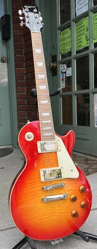 2018 Epiphone Les Paul Standard Pro Cherry Sunburst w/Case (PRO Setup) See Video