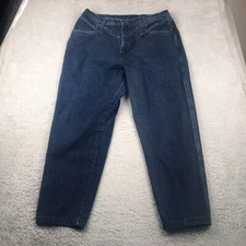 Ms Rocky Mountain Jeans Womens 23/24 (38x30) Blue Bareback Vintage USA Western