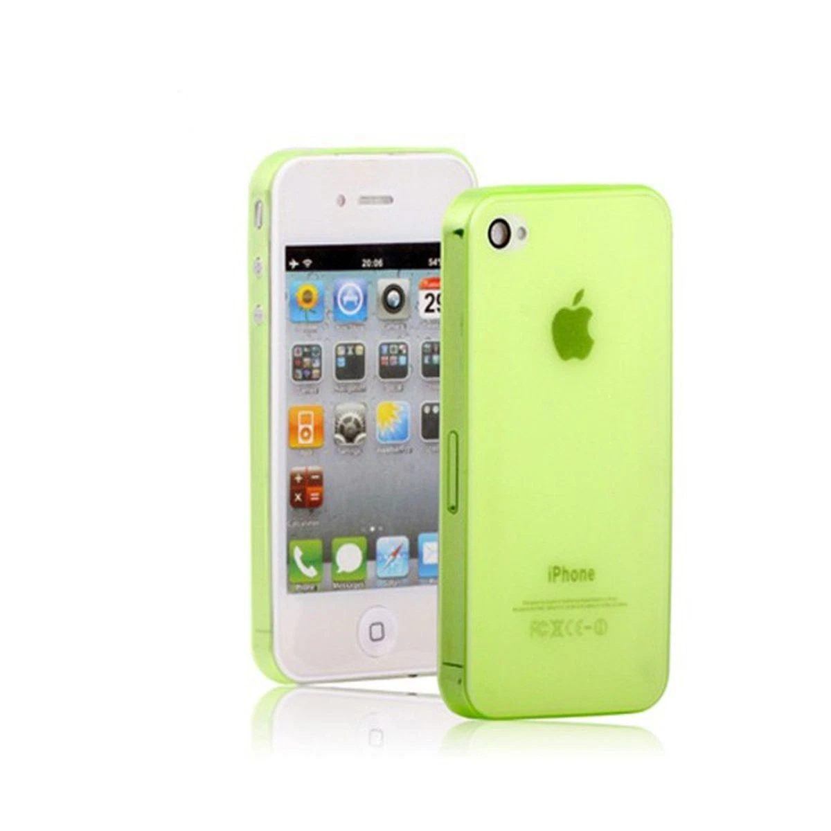 Custodia Posteriore Per IPhone 4 – Nero, Con Componente, Ricambio