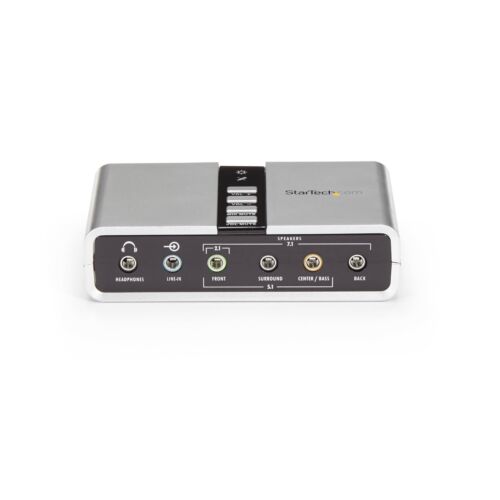 Tarjeta de Sonido 7.1 USB Externa - SPDIF Audio Digital IN / OUT - STARTECH - Imagen 1 de 4