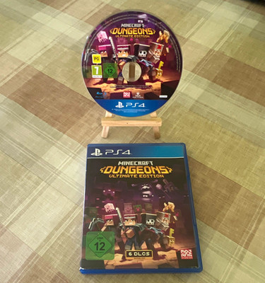 Minecraft Dungeons: Ultimate Edition (Sony PlayStation 4, PAL, 2021) 6 DLCs