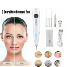 9-Speed With Screen USB Model Mole Pen Skin Wart Tag Tattoo Dark Spot Remover