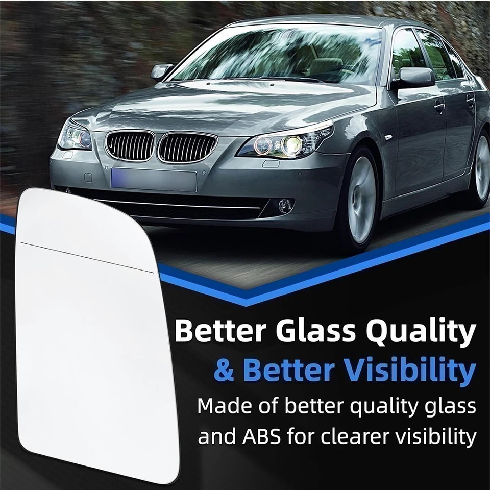 Espejo retrovisor lateral izquierdo+derecho térmico cristal bmw e60 e61 e63 e64 525i 530i 535i 03-10 Foto 2 de 4