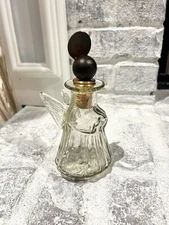 JAN BARBOGLIO Angel-ito Bendito Small Angel Decanter Glass Bottle