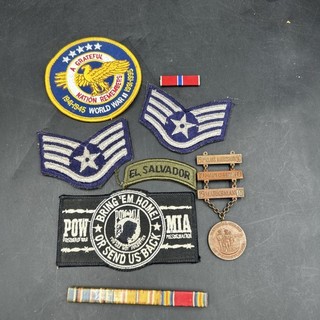 WWII POW MIA patch USAF Rank Patches National Guard Medal Military Insignia.ML