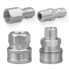 3/8 Inch Pressure Washer Quick Connect Fittings,Stainless Steel Pressure Wash...