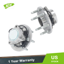Wheel Hub Bearings Assembly 2x For Chevy Silverado 1500 07-13 GMC Front LH & RH