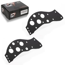 2x Schweißblech Stoßdämpfer Verstärkungsblech Hinterachse für VW T4 Transporter