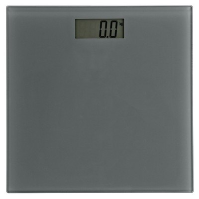 Digitale Personenwaage grau LCD 150kg schlank genau siehe Fotos