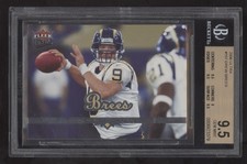 2006 Fleer Ultra BASE #157 Drew Brees TRADE Chargers SAINTS BGS 9.5 HOF 2026 1/1