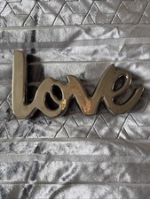 Silver Love Ornament