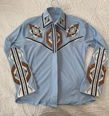 Brand New Women’s Horsemanship/Reining/Western Riding- Show Shirt - Photo 1/4