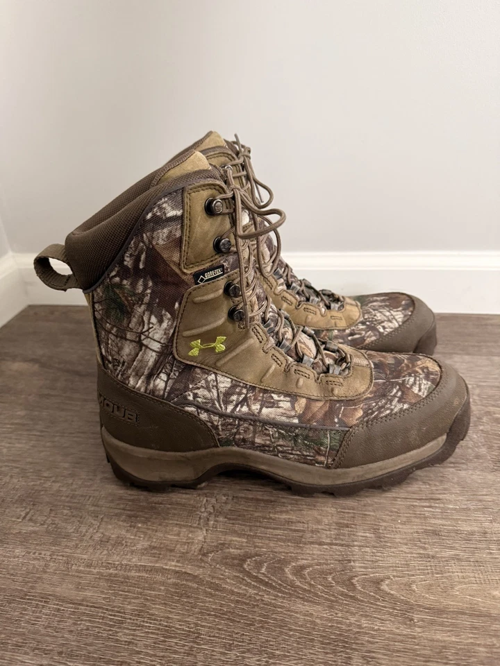 Under Armour Realtree Xtra Tine Primaloft 800 Insulated Camo Hunting Boots 9.5 - Image 4 of 4