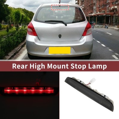 Black LED Third Brake Light for Toyota Yaris Mk3 Hatchback 12-20 No.815700D150