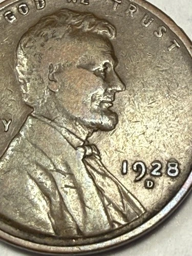 * 1928-D LINCOLN CENT- VF  (UPGRADE THAT SPOT IN YOUR SET)  PRICED TO SELL 🔥*