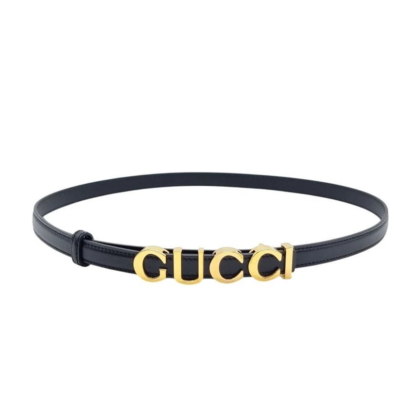 Ceinture initiale dorée Gucci GUB021090 751602 127649108