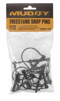 10 Pack Muddy Tree Stand Snap Pin Eliminate Noise Universal Fit Most LadderStand