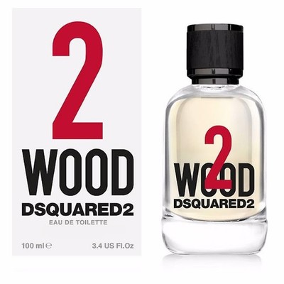 Dsquared2 for Men 2 Wood 3.4 oz Eau De Toilette EDT Spray New