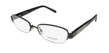 VERA WANG LUXE VALRAE RHINESTONES ON TEMPLES HANDMADE HOT EYEGLASS FRAME/GLASSES