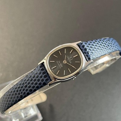 Omega De Ville Tonneau De Ville Ladies' Navy Used Watch