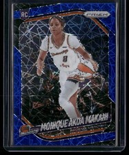 2025 Panini Prizm WNBA #98 Monique Akoa Makani Blue Velocity Prizms