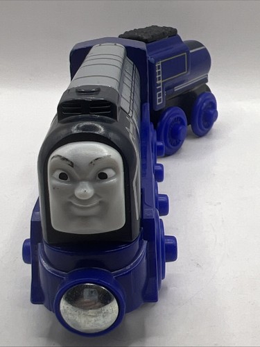 Trenino ferroviario in legno Thomas & Friends VINNIE & TENDER 2012 RARO OTTIME CONDIZIONI