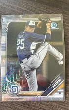 2019 Bowman - Chrome Prospects Mackenzie Gore #BCP-73 Mega Box Mojo Refractor...