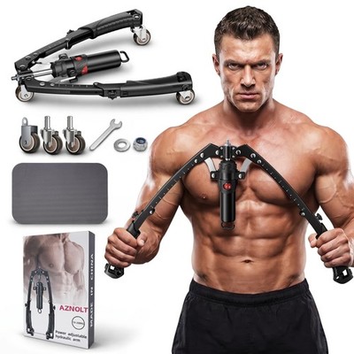 Aznolt Muscle Trainer & Ab Roller | Home Gym Strength and Core Training Equip...