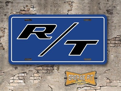 Dodge R/T Novelty License Plate - Choose Color