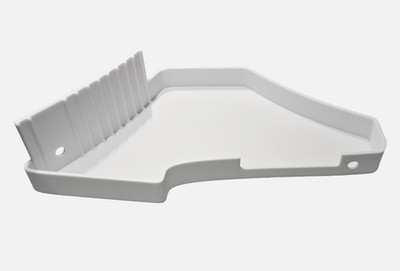 Hercules Prima GT/GX Left Side Cover / Fairing White