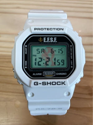 G-Shock Dw-5600 Digital Quartz Men Collaboration Gundam Limited