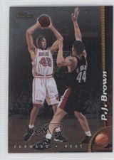 1998-99 Topps Finest No-Protector PJ Brown #172 0a1