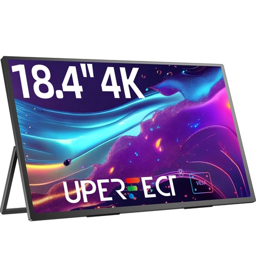 18,4 Zoll 4K Tragbarer Monitor Ultra-HD-Gaming-Display HDMI-Typ-C*2 Für Laptop