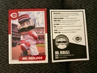 2026 Baseball Trading Card Cincinnati Reds Issued Mr Redlegs Mascot Rare